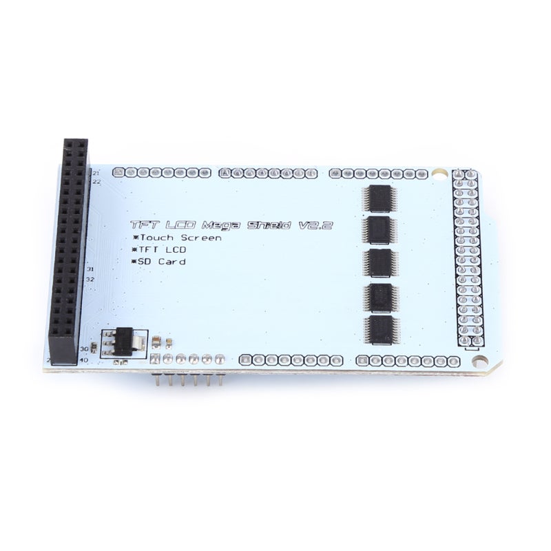 شاشة TFT LCD بحجم 3.2 بوصة مع دعم وضع 8 بت و 16 بت - واجهة شاشة تعمل باللمس وبطاقة SD متوافقة مع وحدة TFT01 LCD - Image 1