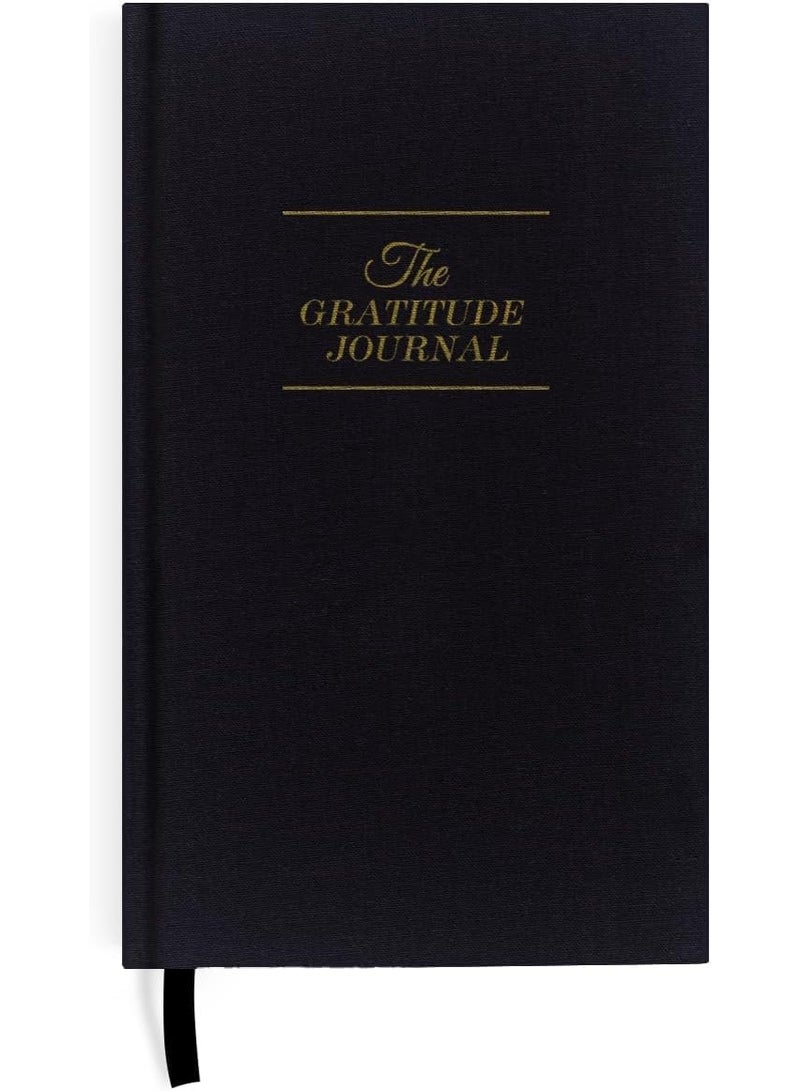 MostNow The Gratitude Journal: خمس دقائق يوميًا لمزيد من السعادة والإيجابية والتأكيد والإنتاجية والوعي الذاتي والعناية بالنفس - دليل يومي بسيط وفعال بدون تواريخ للنساء والرجال (أسود) - Image 1