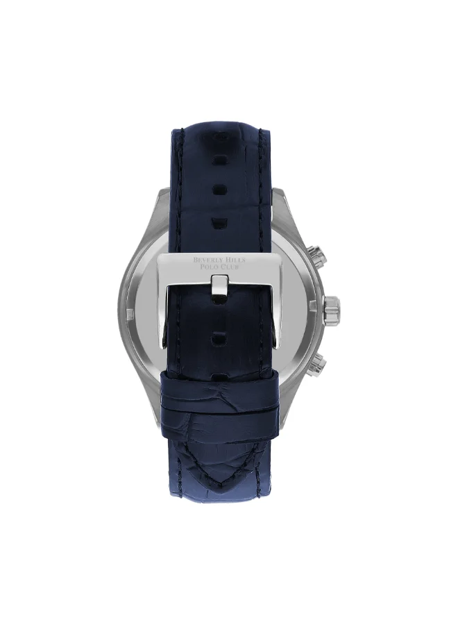 بيفرلي هيلز بولو كلوب BEVERLY HILLS POLO CLUB Men's Multi Function Dark Blue Dial Watch - BP3504X.399