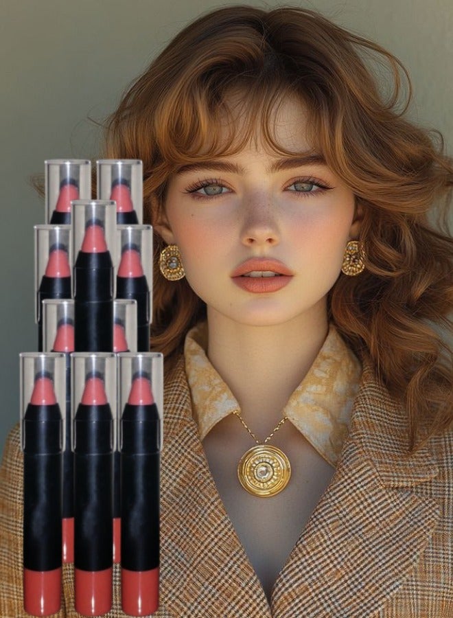 Generic 10 Pieces Vitamin C And Moisture Lipstick No.08  - Image 1