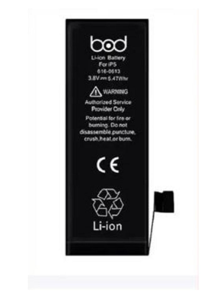BOD 1440 mAh Battery For IPhone 5 Black - Image 2