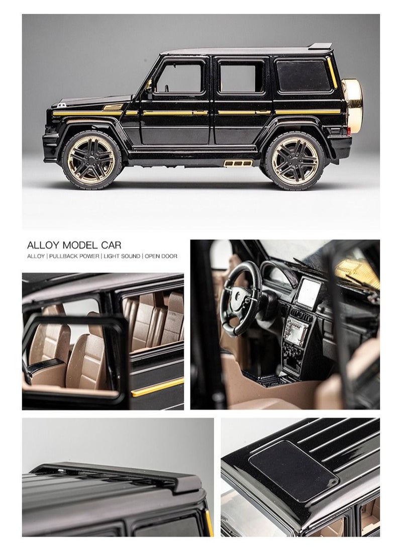 Generic - BRABUS G65 Mercedes Benz Car Model Zinc Alloy Pull Back Vehicles Toy Car For Kids Boys Grils Gift - Image 1