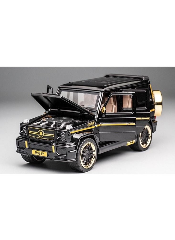 Generic - BRABUS G65 Mercedes Benz Car Model Zinc Alloy Pull Back Vehicles Toy Car For Kids Boys Grils Gift - Image 1