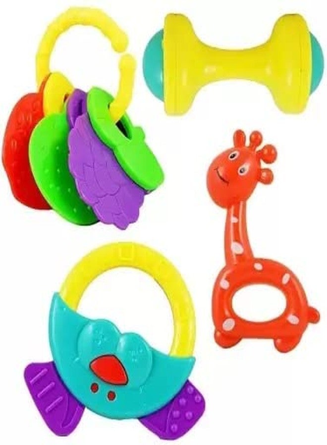 PRIMEFAIR Toddler Plastic Baby Rattle For New Born Babies, Baby Rattle Toys For For Kids, Boys, Girls, Children's Drummer, Hand Clapping Toys (Rattle-Monkey-2),Multicolor - Image 3