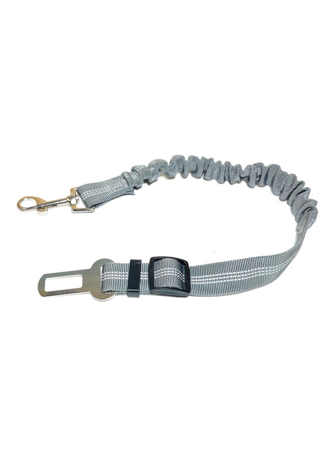 NIBEMINENT Elastic Reflective Towing Safety Rope For Pet Grey