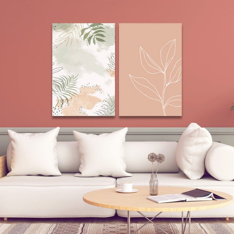 Marktna Modern double canvas painting - Image 1