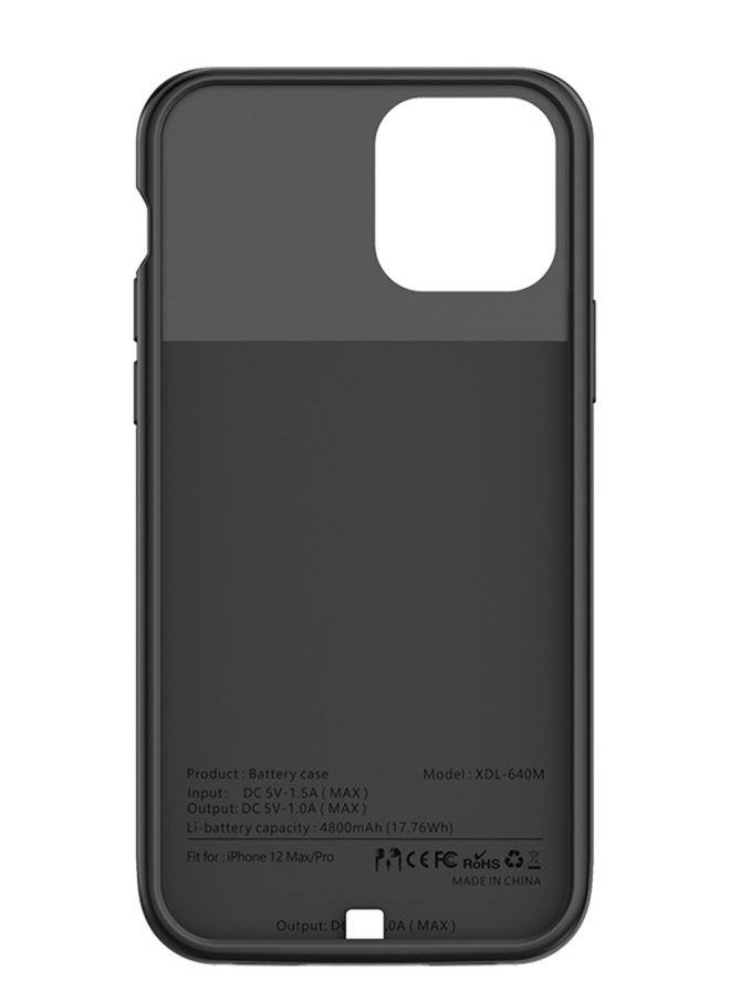 Smart Rechargeable Portable Protective Charging Case For Apple iPhone 12 Pro Max