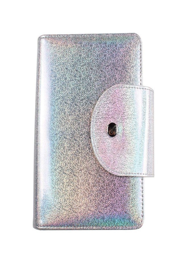Yigo 20 Slots Image Stamper Plate Collection Laser Color Nail Art Stamp Plate Stamping Plates Cases Stamp Nail Template Organzier for 9.5X14.5CM Size Nail Art Plates (C-Silver) - Image 2