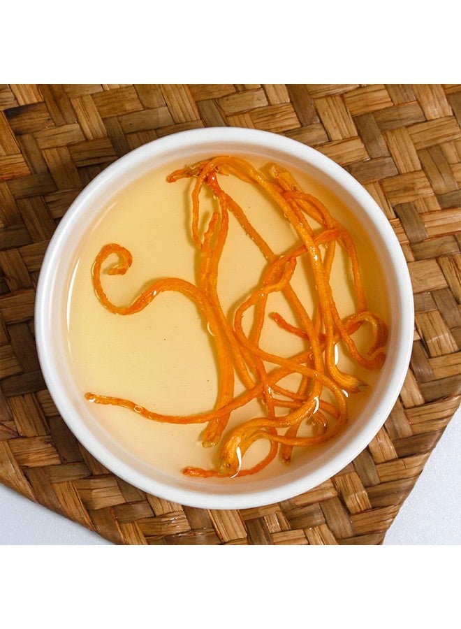 Cordyceps Flower Plum Flower Cordyceps Cordyceps Dried Flowers Cordyceps Mushroom Militaris/Chong Cao Hua/Cordyceps Herbal (250grams) - Image 3