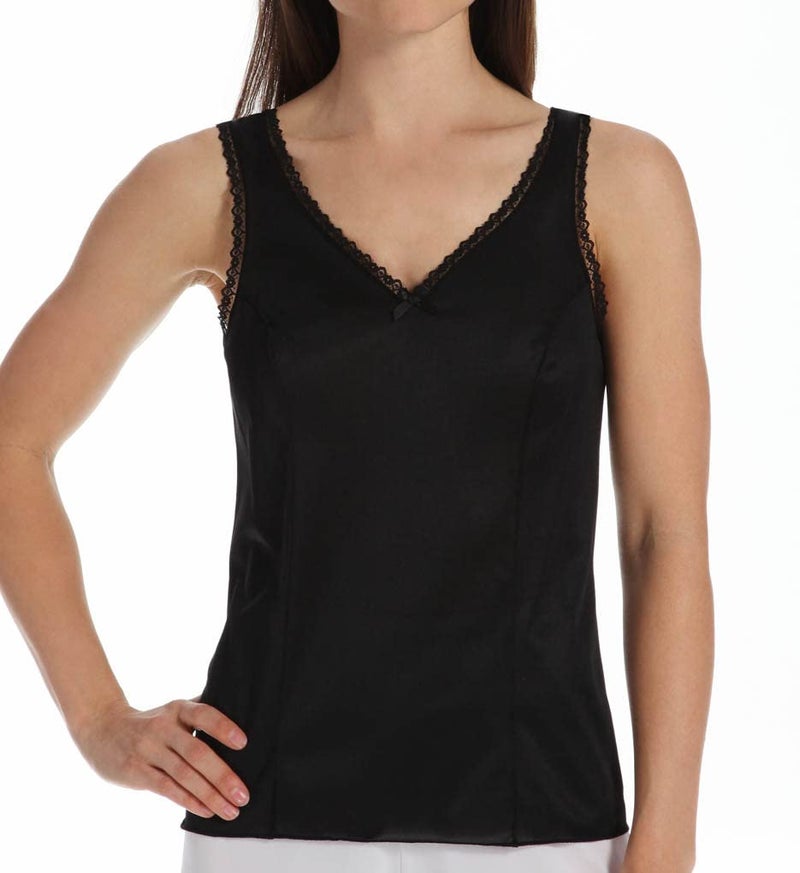 Shadowline Women's Princess Wide Strap Camisole 2410 46 White - Image 3