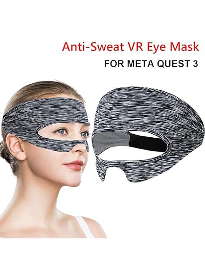 General The 7-piece case is compatible with Meta/Oculus Quest 3 accessories, VR TPU visors, grip covers for Quest 3 controllers, face shields, sweatproof eye patches, lens protectors  - Image 5