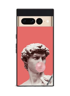 Protective Case Cover For Google Pixel 7 Pro Gum, Esthetics, Retro wave Design Multicolour