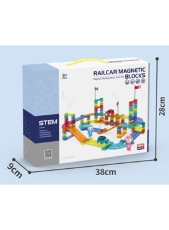 154PCS - Rail Car Magnetic Blocks  - Image 3