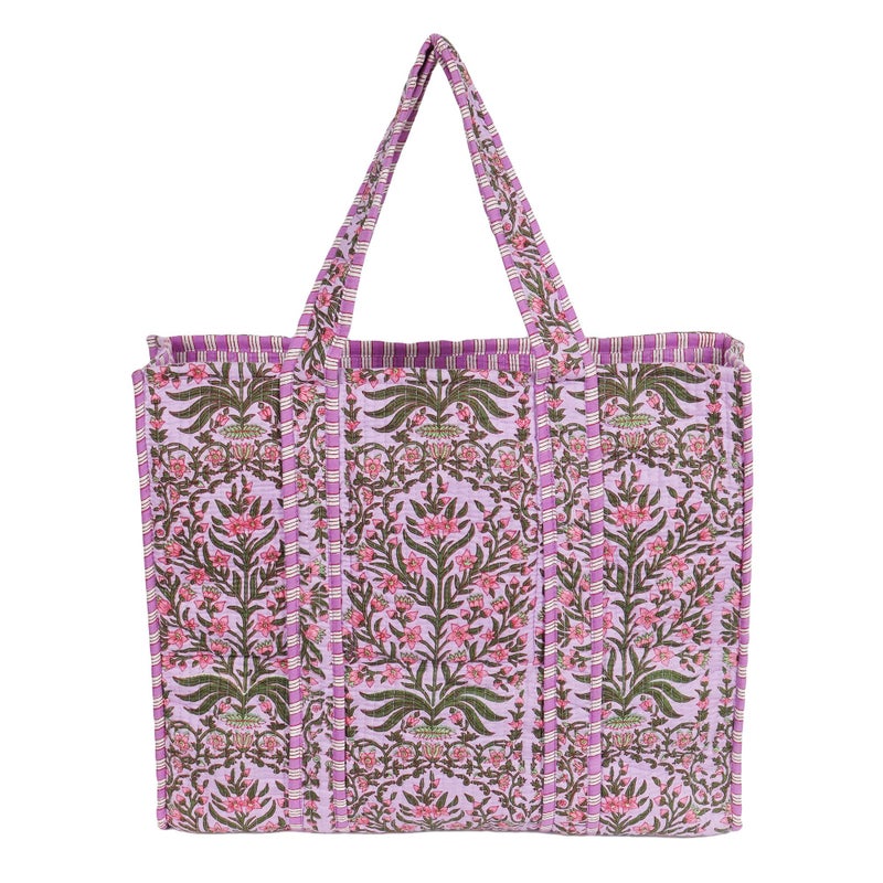 Marubhumi Tote Bags Women Lightweight Travel Bag Purse Cotton Shoulder Tote Bag For Shopping Grocery & Beach Bag (Design-4) - Image 1