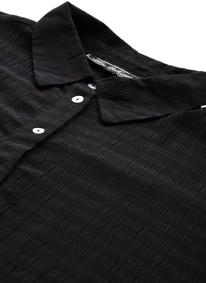 Rue Collection بلوزة نسائية سوداء بتصميم ملتوي - Image 2