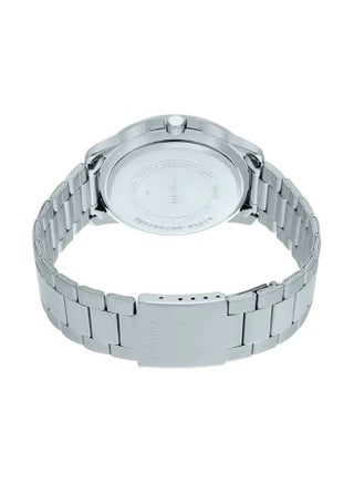 Men Stainless Steel Analog Watch MTP-VD01D-1E2VUDF - 49 mm - Silver - view 4