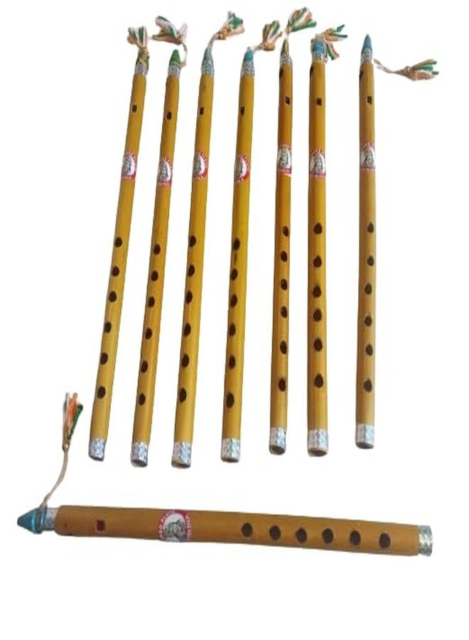 ZOKCY® (Pack of 8 Pcs) Gopal Krishna Wooden Bansuri Toy for Kids/Gopal Wooden Bansuri Flute/Birthday Return Gift for Kids/Musical bansuri Toy for Kids/for Kids Age 4,5,6,7,8,9 Years - Image 3