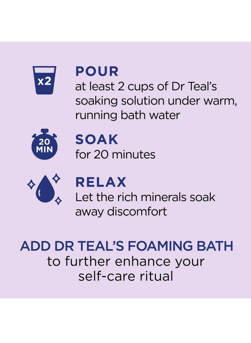 Dr Teal's Dr. Teal'S Epsom Salt Lavender 450G Pack of 2  - Image 4