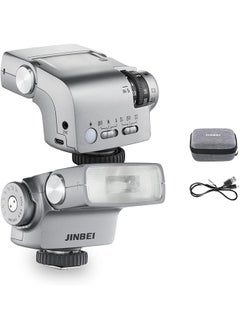 Jinbei JINBEI Hi-5 Retro Camera Flashes GN16 6000K±200K Built-in 2500mAh Lithium-ion Battery with S1/S2 Photo-Sensitive Modes for Sony for Canon for Nikon for Fuji for Olympus Hot Shoe Cameras  - Image 1