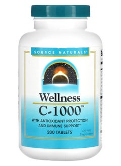 SOURCE NATURALS Wellness C-1000 200 Tablets 