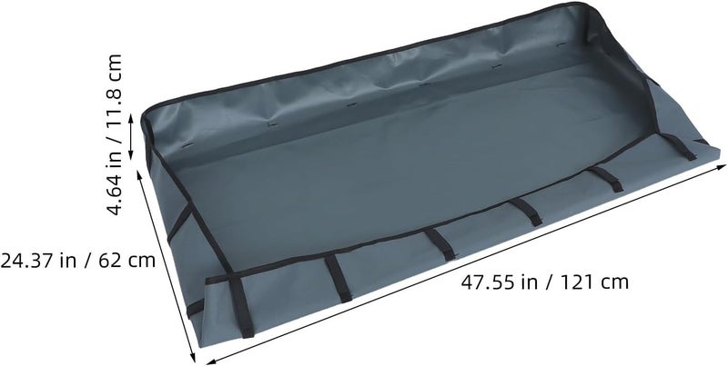 Waterproof Guinea Pig Cage Liner - Washable Tarp Bottom Base - Cage Liners for Small Animals,Hamster Chinchilla Hedgehog Ferret Rabbit (Grey) - Image 2
