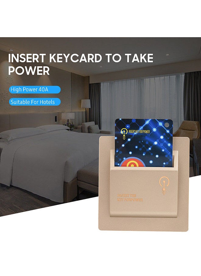 Generic - RFID Card Switch Hotel High-power 40A Power Off Energy Saving Saver Electronic Sensor Switch - Image 1