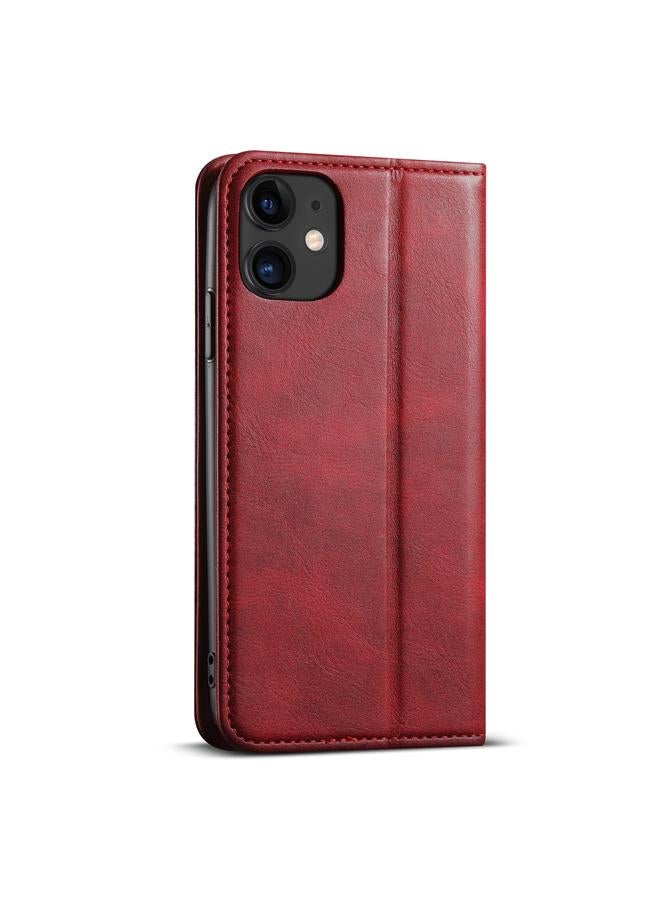 Suteni Case For iPhone 11 Pro Max J02 Oil Wax Wallet Leather Phone Case - Image 3