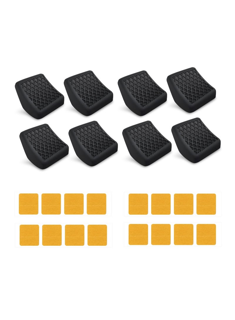SYOSI Back Button for Steam Deck, Handle Grip Pads for Steam Deck Non-Slip Back Button Enhancement Set for Steam Deck Enhancement Button Kit with Double Sided Adhesive and Box(8pcs) - Image 2
