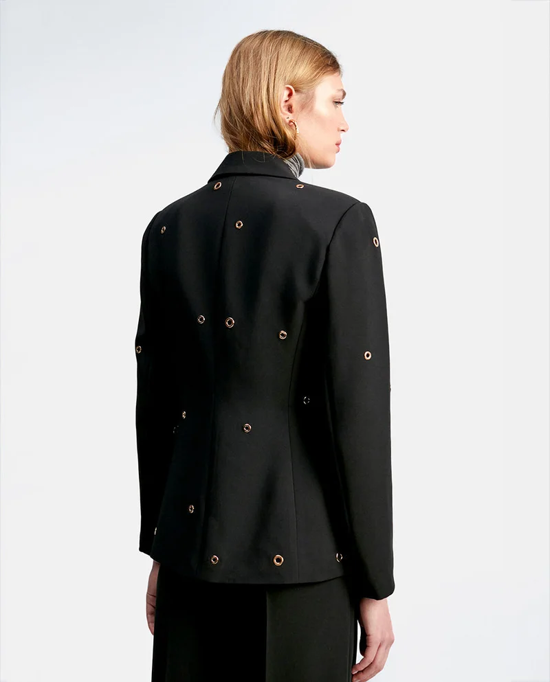 Lola Casademunt Blazer with eyelet details
