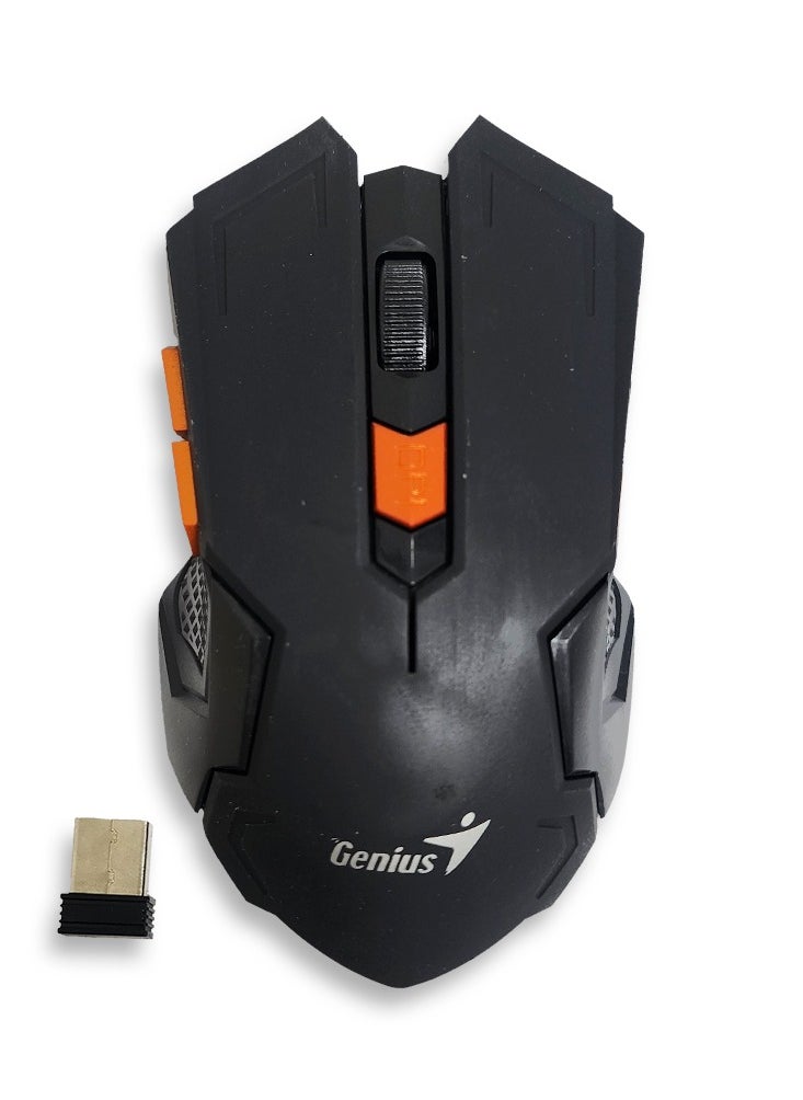 Genius - Genius Wireless Gaming Mouse  - Black DX-410 - Image 1