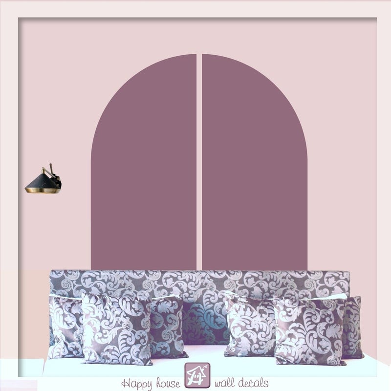 Kt Grup Kt Group Bohemian Double Belt Large Size Wall Sticker 