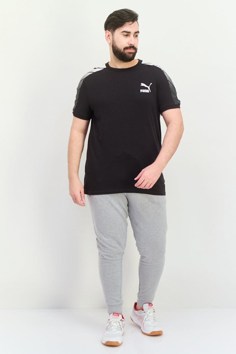 PUMA Men Slim Fit Short Sleeves Outdoor T-Shirt, Black - Image 4