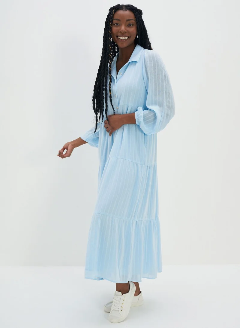 princess polly baby blue dress The SORAYA dress main image 1
