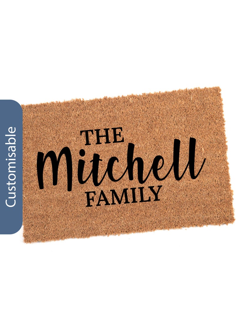 Share the Love Personalised Family Doormat - Image 1
