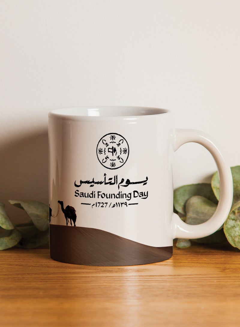 LOWHA Ceramic 11 oz Mug for Saudi Founding Day - Image 1