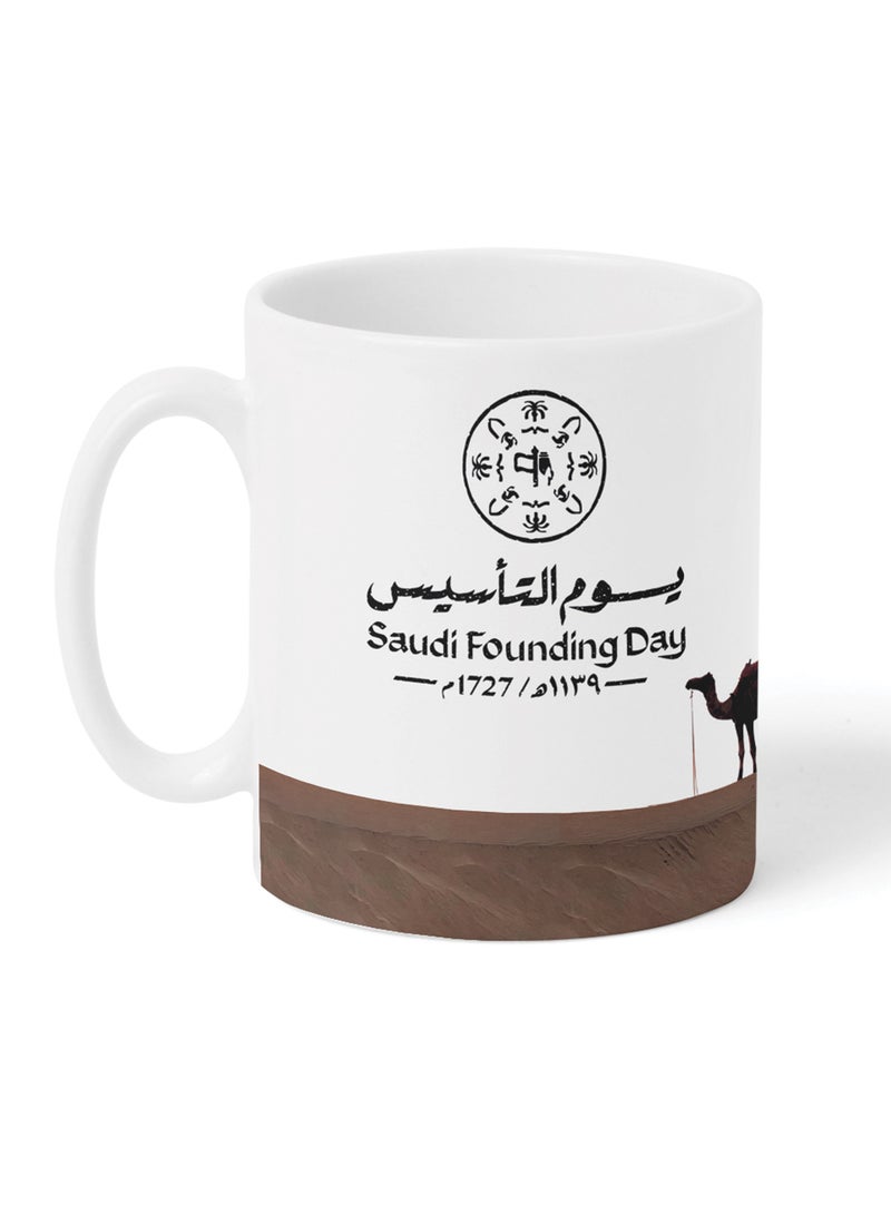 LOWHA Ceramic 11 oz Mug for Saudi Founding Day - Image 4