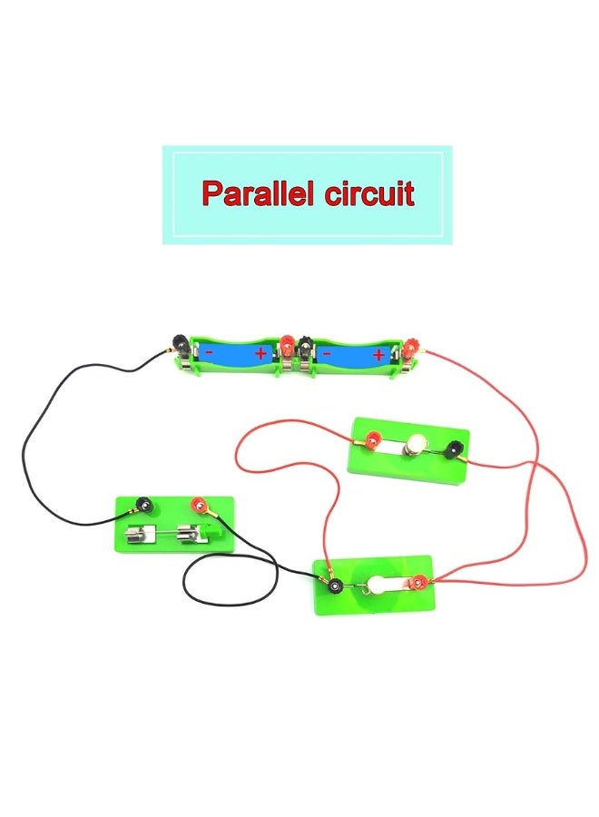 EUDAX Physics Science Lab Learning Circuit kit,Electricity Experiment Set,Building Circuits for Kids Junior Senior High School Students (Basic kit) - Image 4