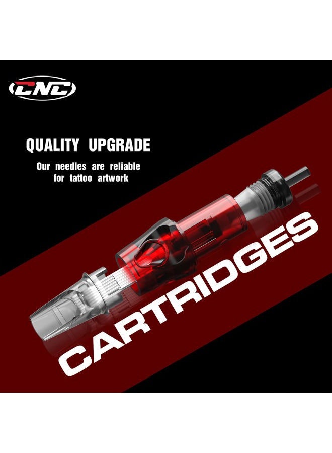 CNC Tattoo Cartridges Needles 20pcs #12 Standard Round Magnum Assorted Tattoo Needle Mixed Cartridge for Tattooing 7RM 9RM 11RM 13RM EN04-20KIT-O - Image 5