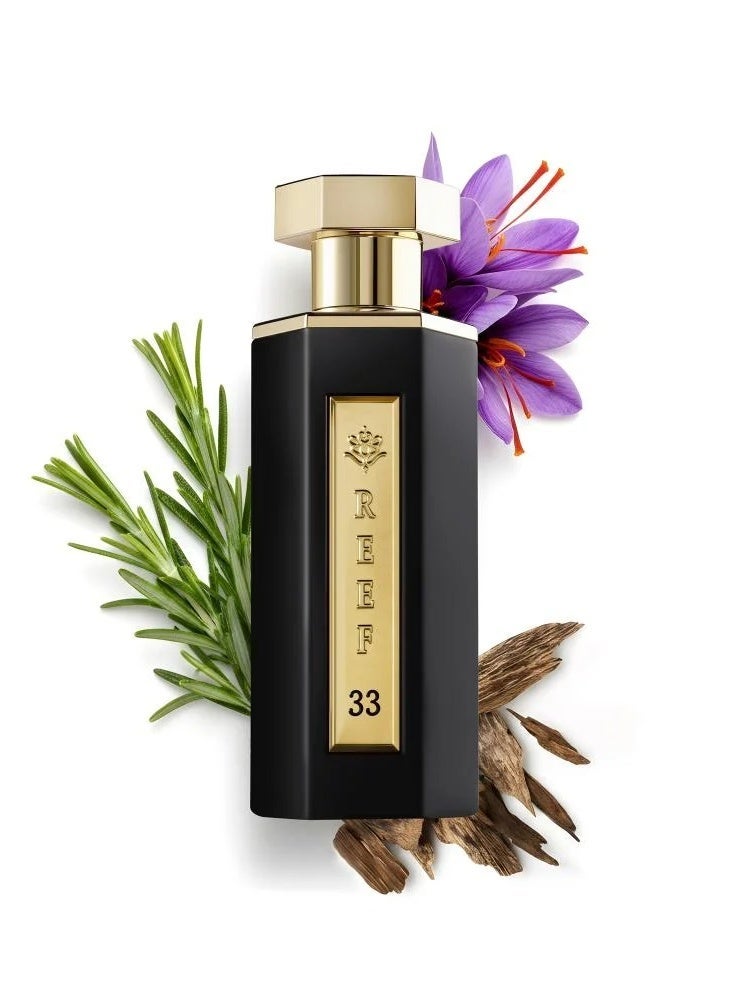 ريف عطر REEF 33 (أو دو بارفان) - يدوم طويلاً - للجنسين - 100 مل - Image 2