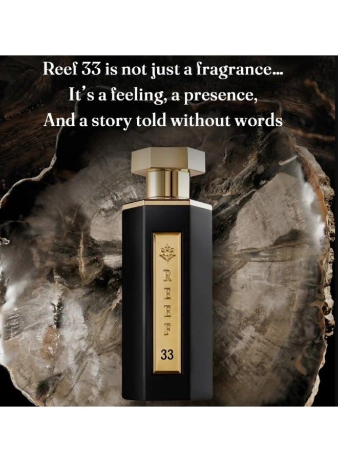 ريف عطر REEF 33 (أو دو بارفان) - يدوم طويلاً - للجنسين - 100 مل - Image 4
