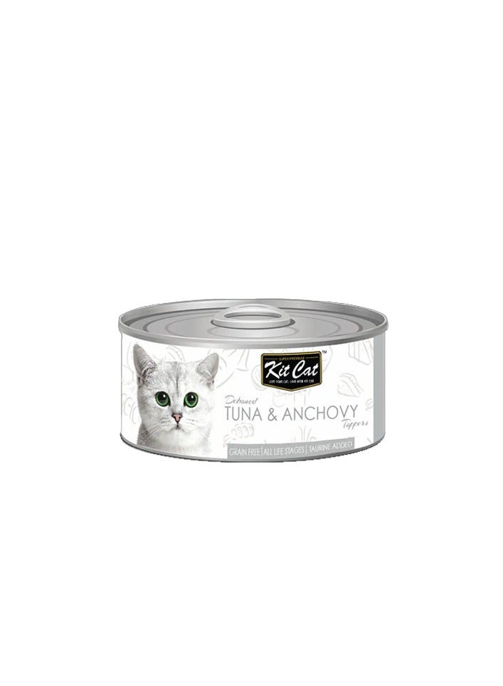Kit Cat Grain Free Tuna & Anchovy Topper Wet Cat Food - Image 3