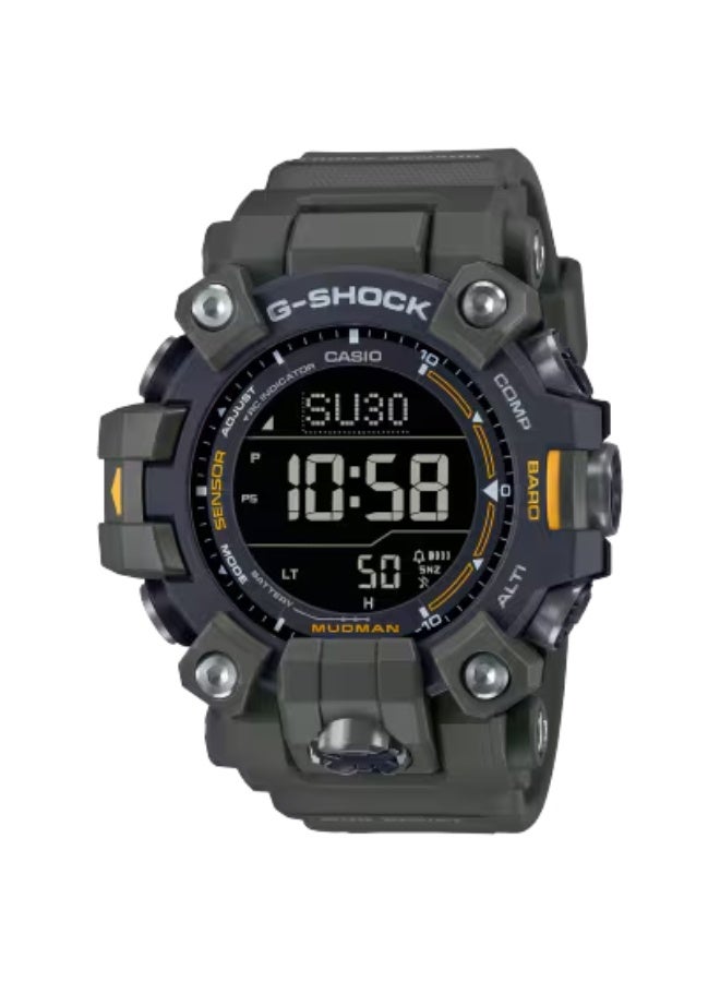 جي شوك ساعة رجالية رقمية من الراتنج -- - . مم - Image 1