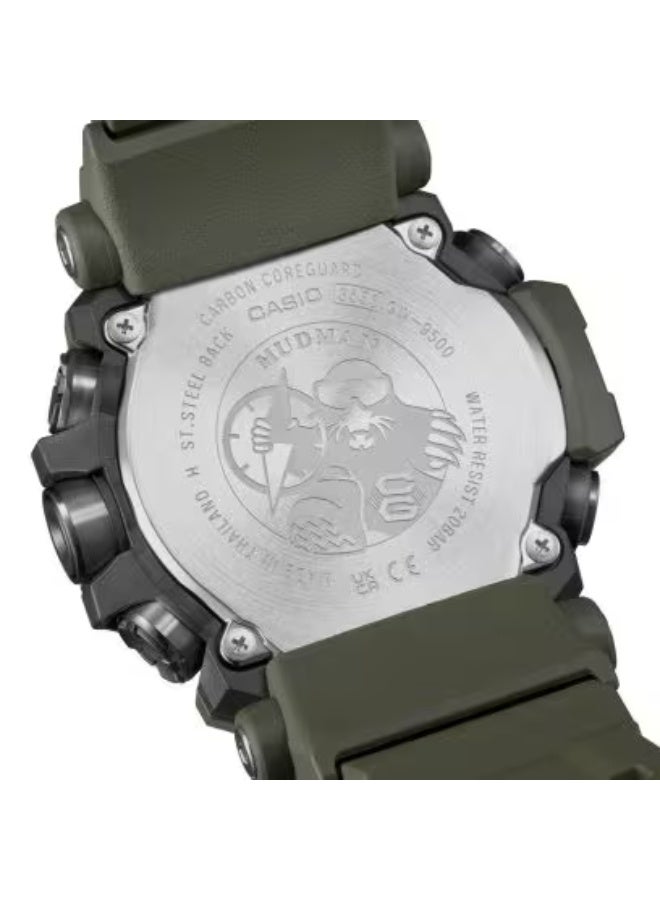 جي شوك ساعة رجالية رقمية من الراتنج -- - . مم - Image 3