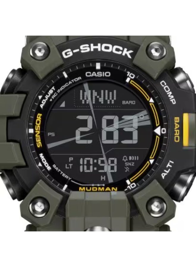 جي شوك ساعة رجالية رقمية من الراتنج -- - . مم - Image 5