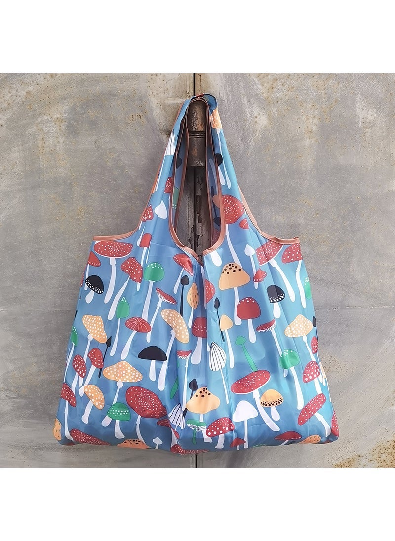 Generic Large Cartoon Foldable Eco-Friendly Shopping Bag Mushroom 