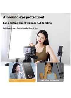 Glanfen 24 inch LED Video Light Kit, 3000K-7000K 95W Photography Studio Light with Tripod Stand and Phone Holder for Video Recording, Game Streaming  - Image 3