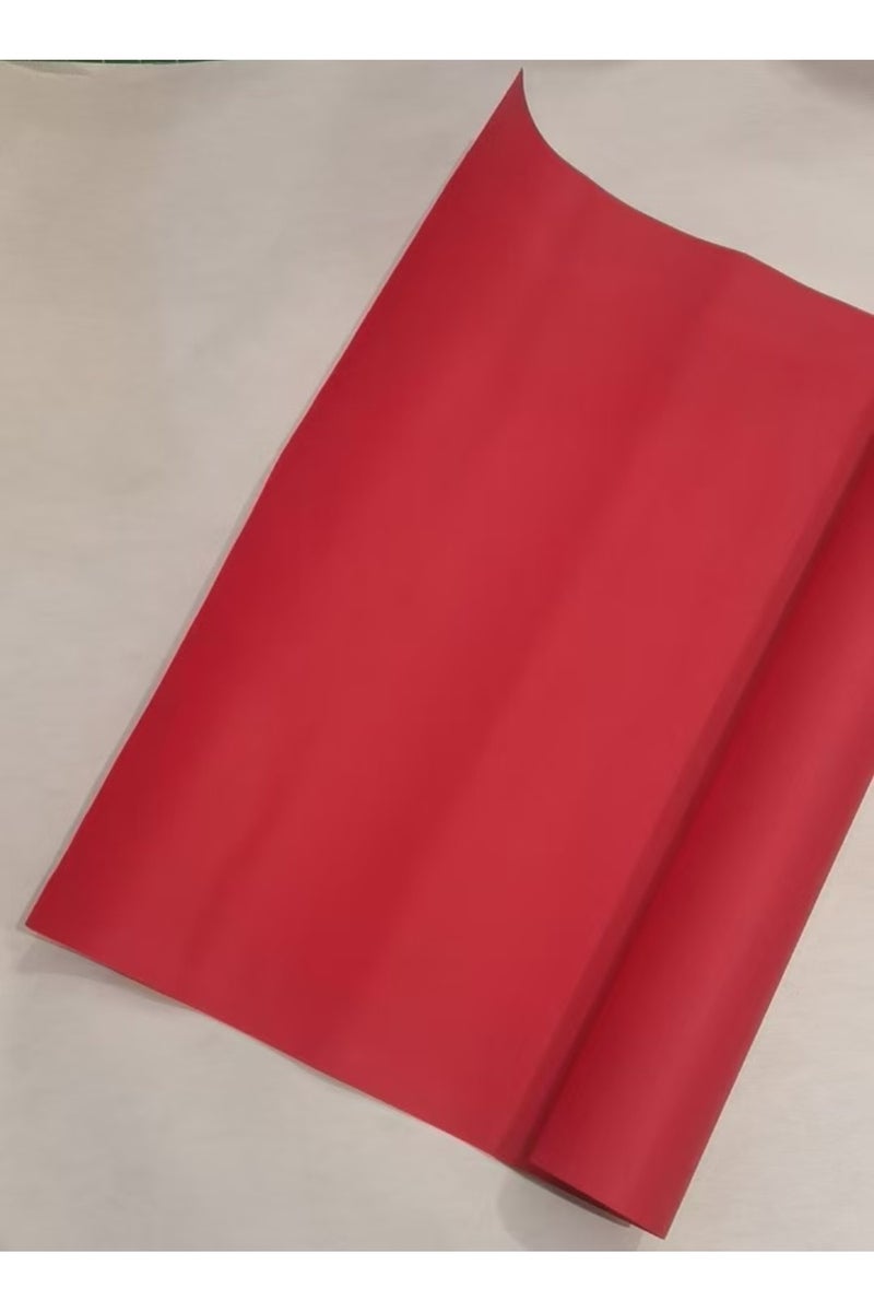 Red 30CMX6M Red Kraft Paper Roll, 30cmx6m Wrapping Paper Roll, For Gift Packaging, Packaging, Transp