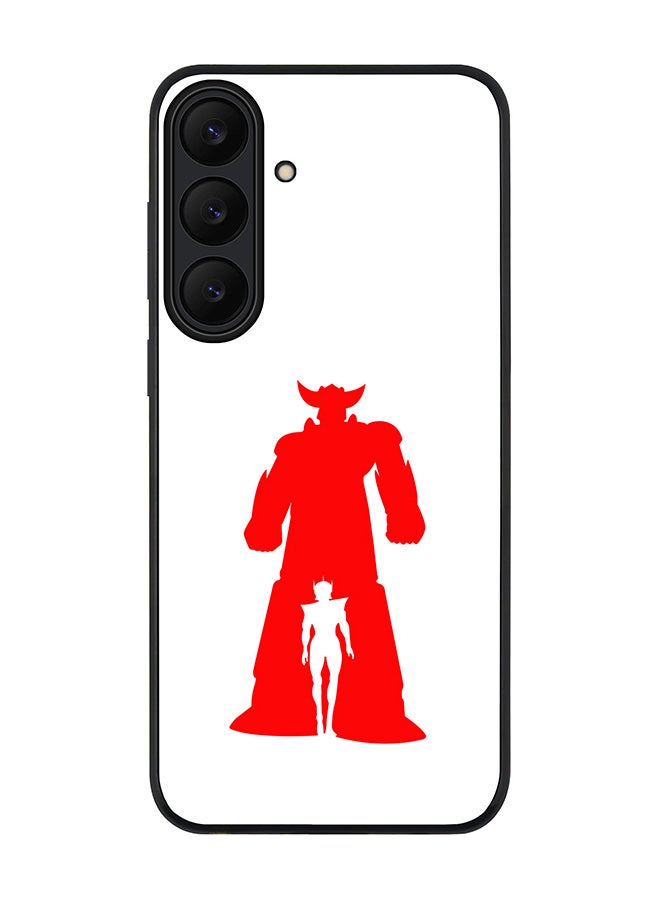 Stylizedd For Samsung Galaxy S25 FE Case,Slim fit Camera Protection, Shockproof Thin Phone cover  - Grendizer (White)