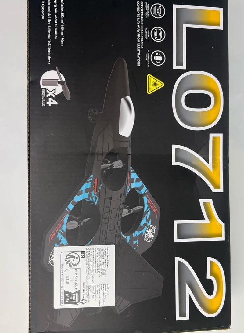 Remote Control Airplane L0712 Quadcopter Floating Fighter RC Aeroplane RTF for Beginners, Children and Adults, APlane Toy with Coloured Lights USB Charging  - Image 4