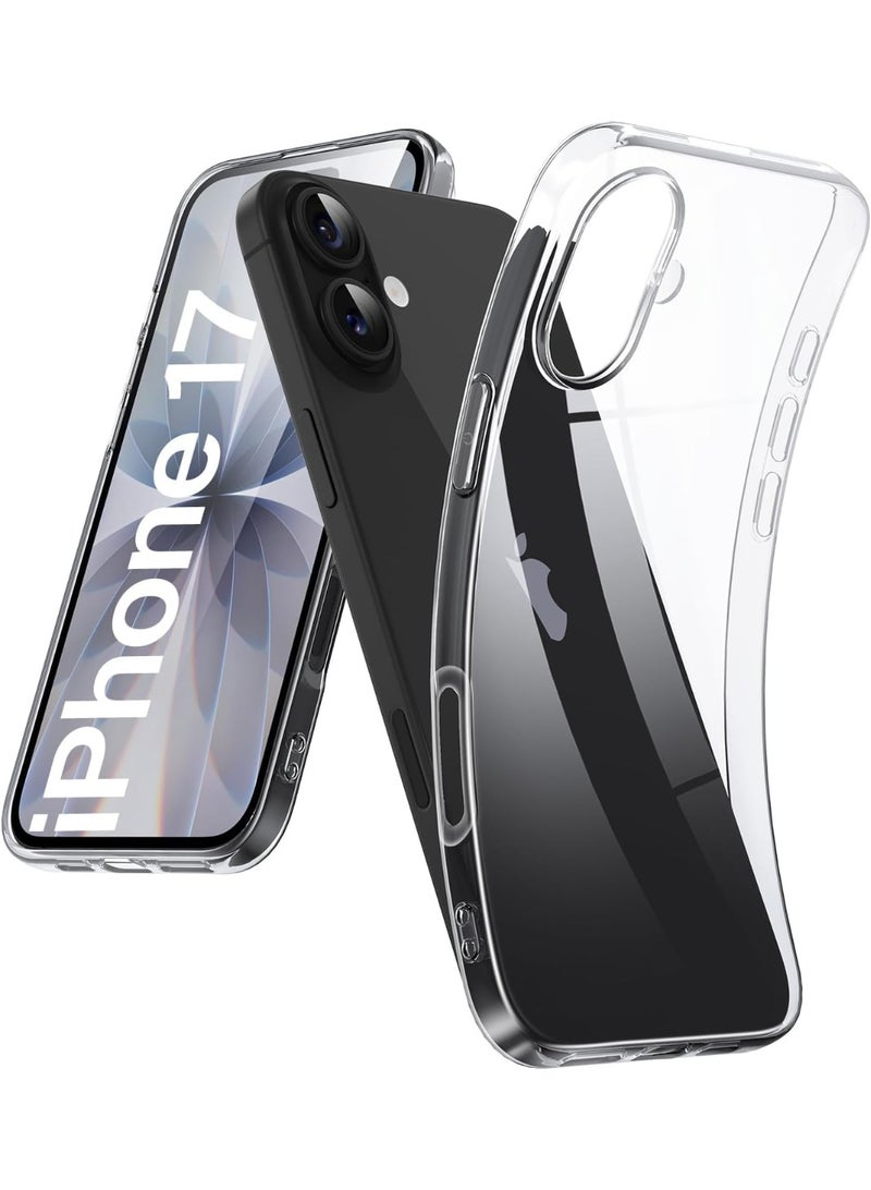 2mm Clear Case Compatible with iPhone 17 6.3 - Image 1